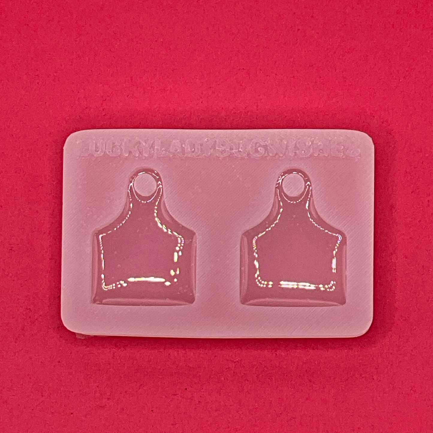 Cow Tag Silicone Mold