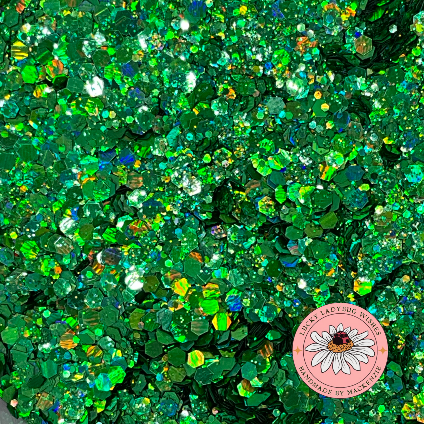 Sea Green Glitter