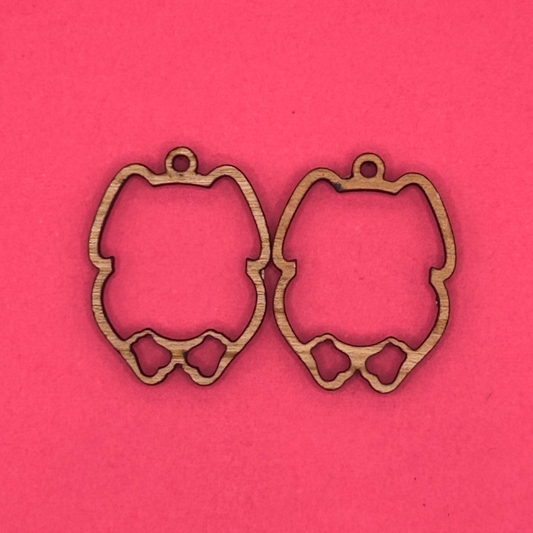 Blank Cooked Turkey wooden bezels