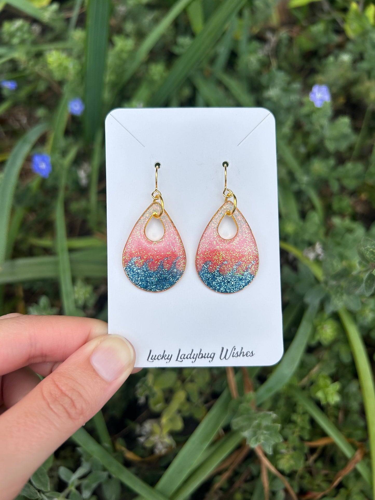 Sunset earrings