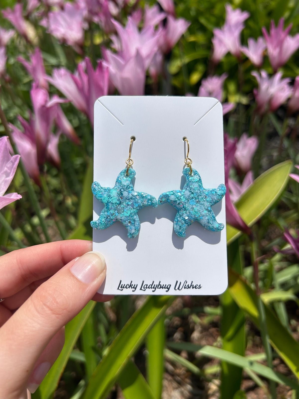 Starfish earrings