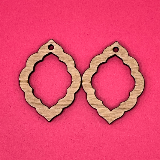 Blank Lillian wooden bezels