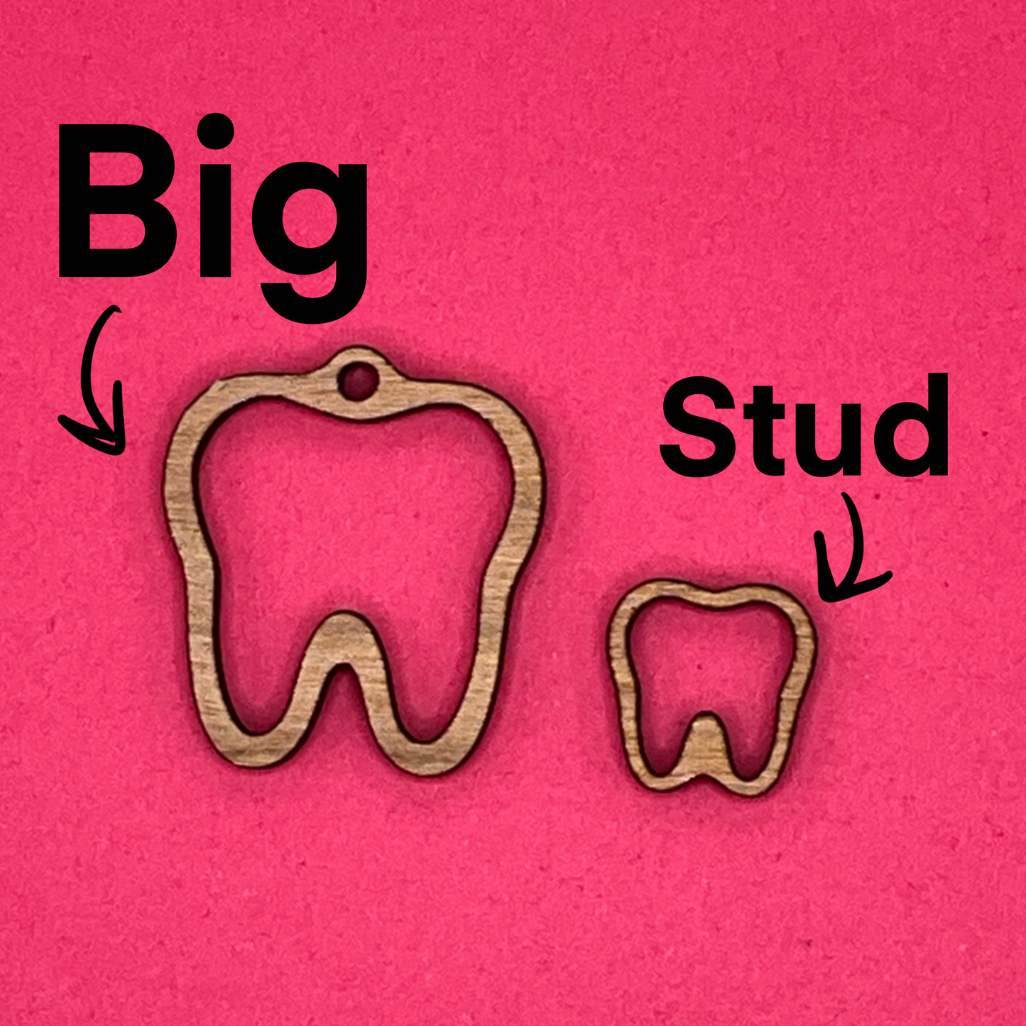 Blank Tooth wooden bezel