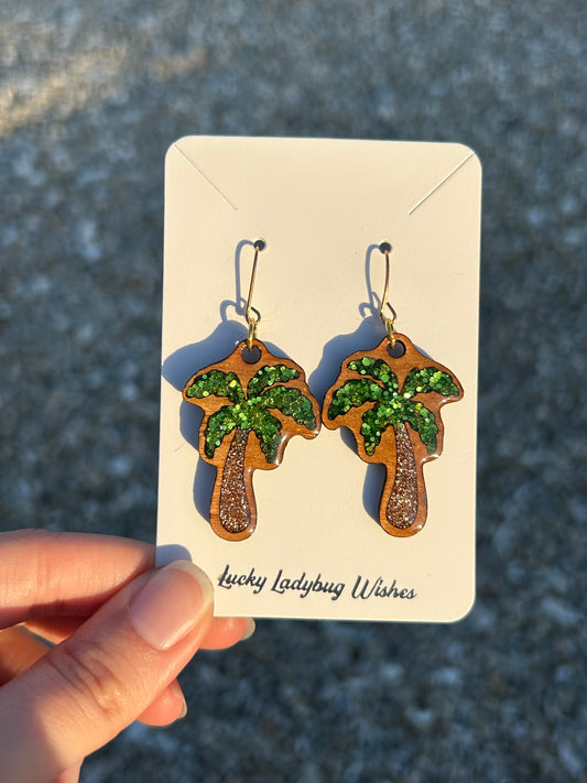 Palm Tree earrings