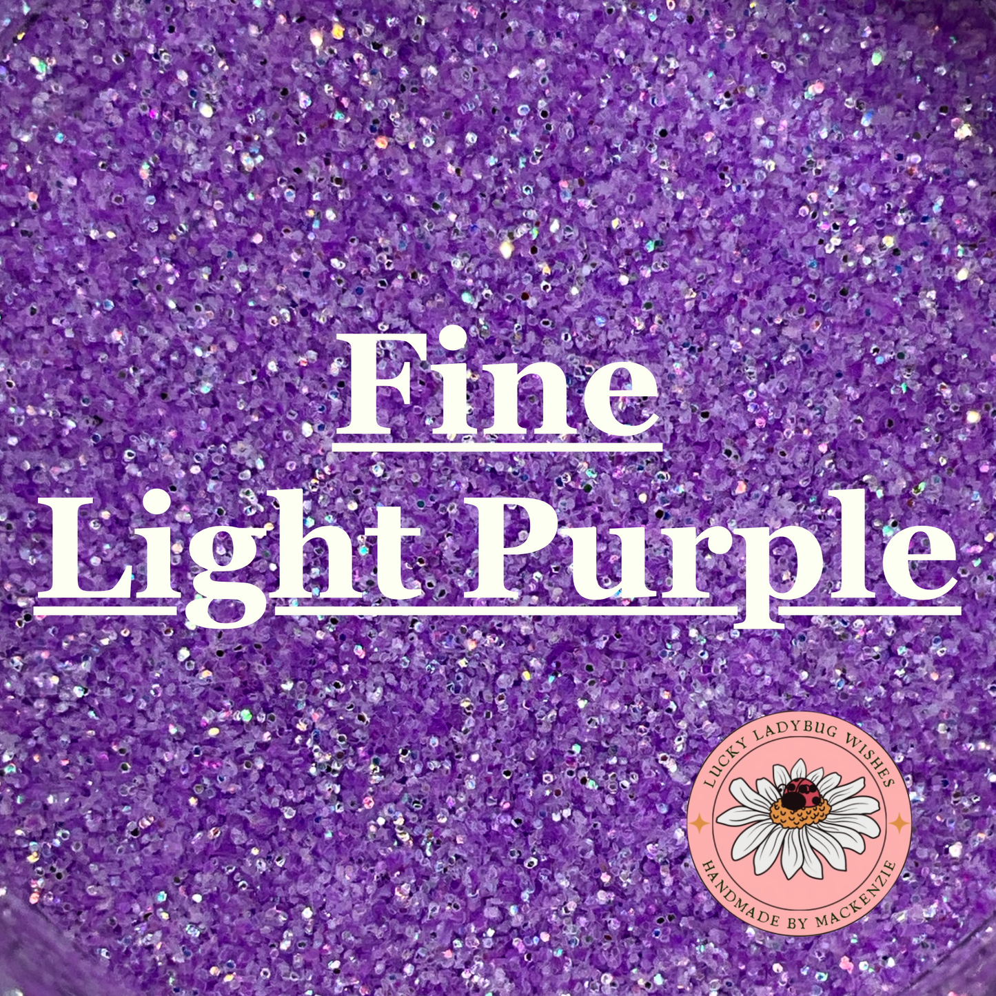 Fine Light Purple Glitter