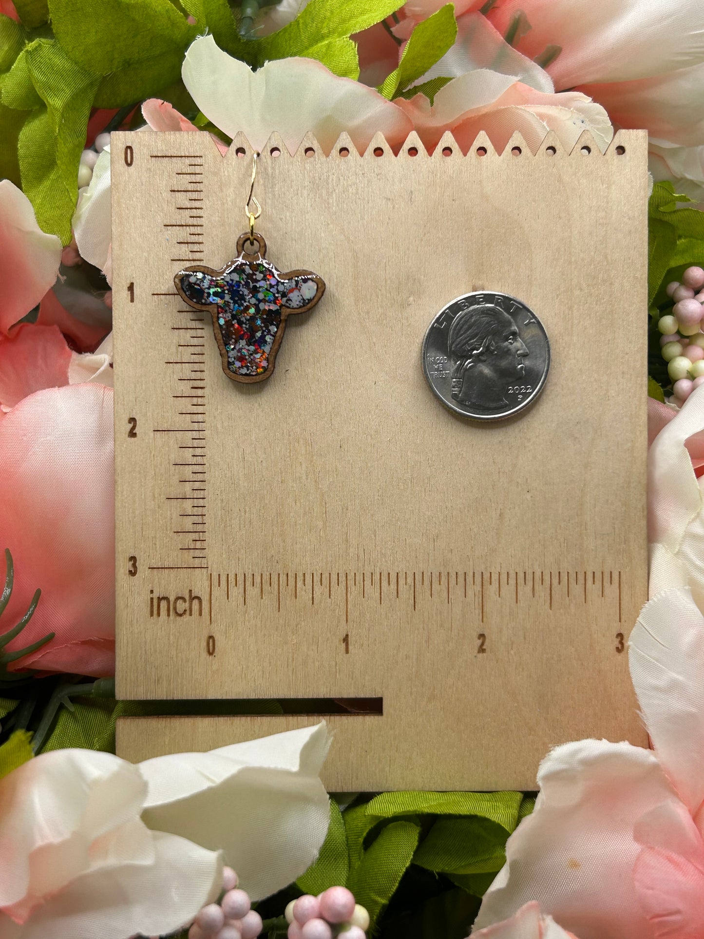 Cow Head earrings