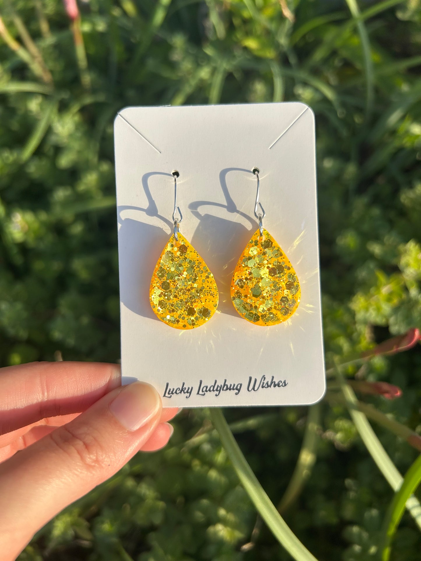 Small Aloha earrings