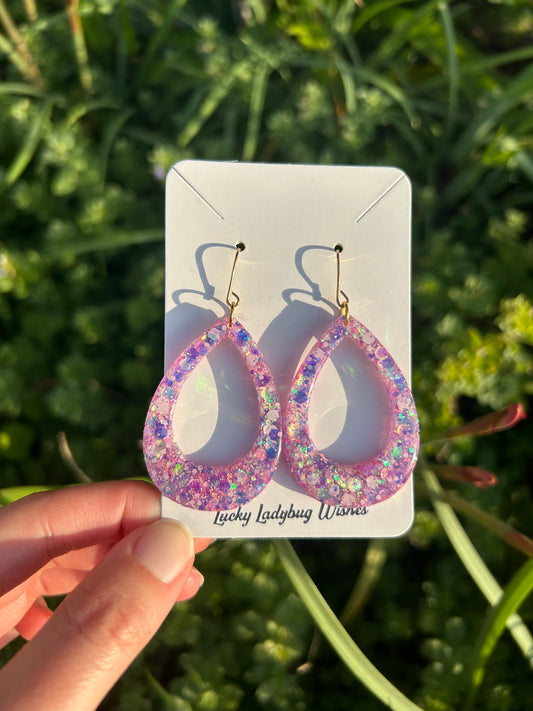 Big Summer Sunset earrings