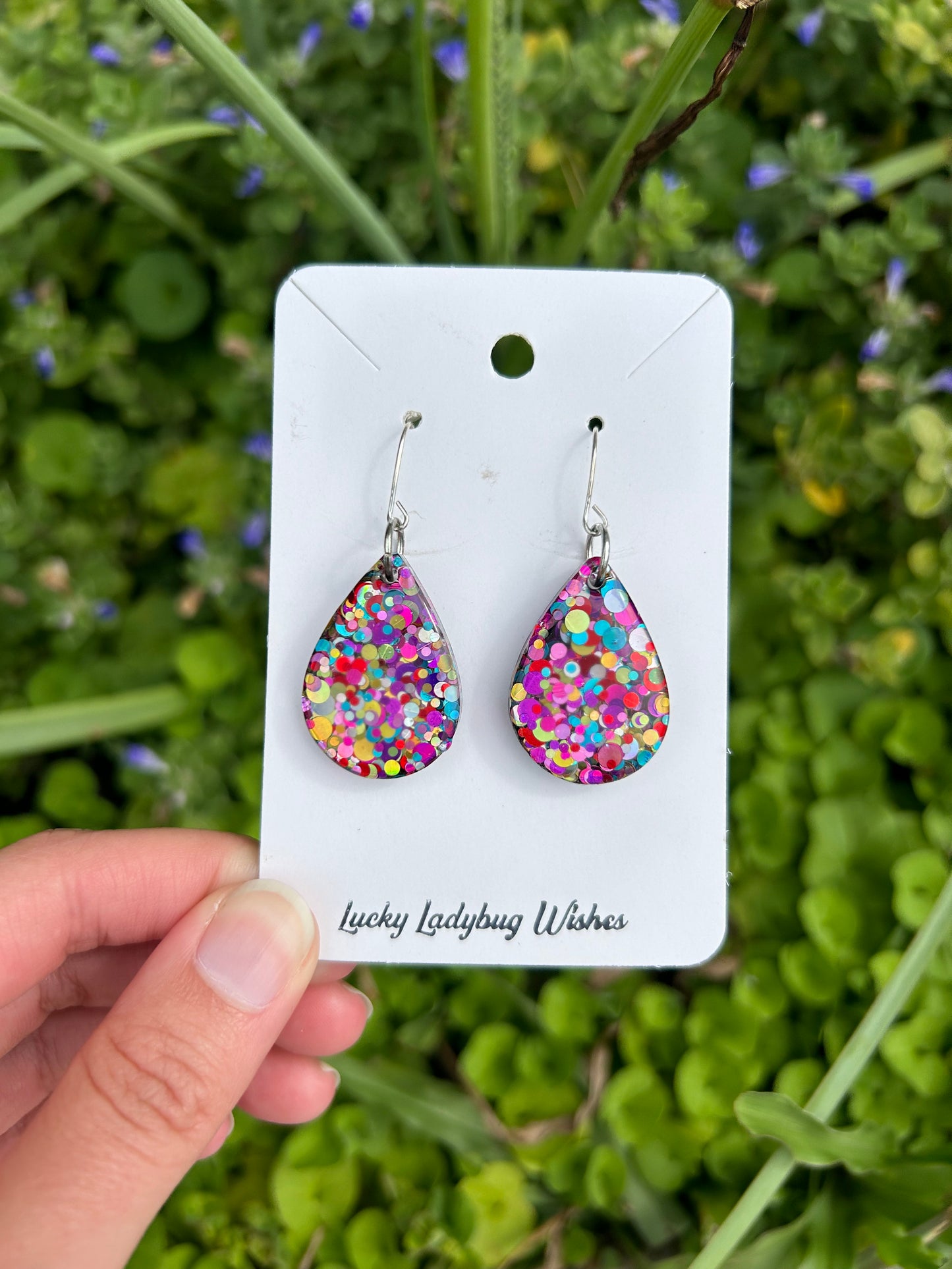 Small Rainbow earrings