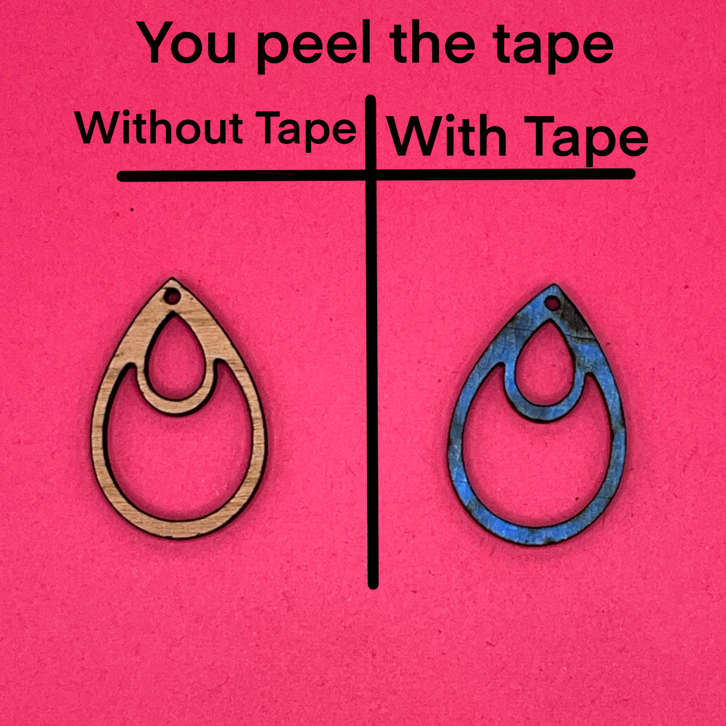 Blank Daphne wooden bezels