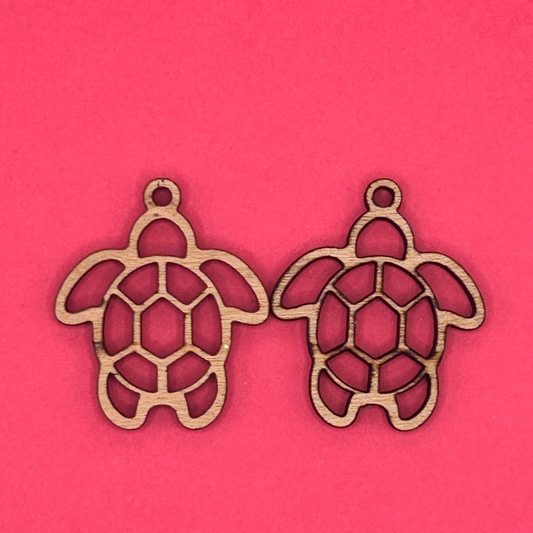 Blank Turtle wooden bezels