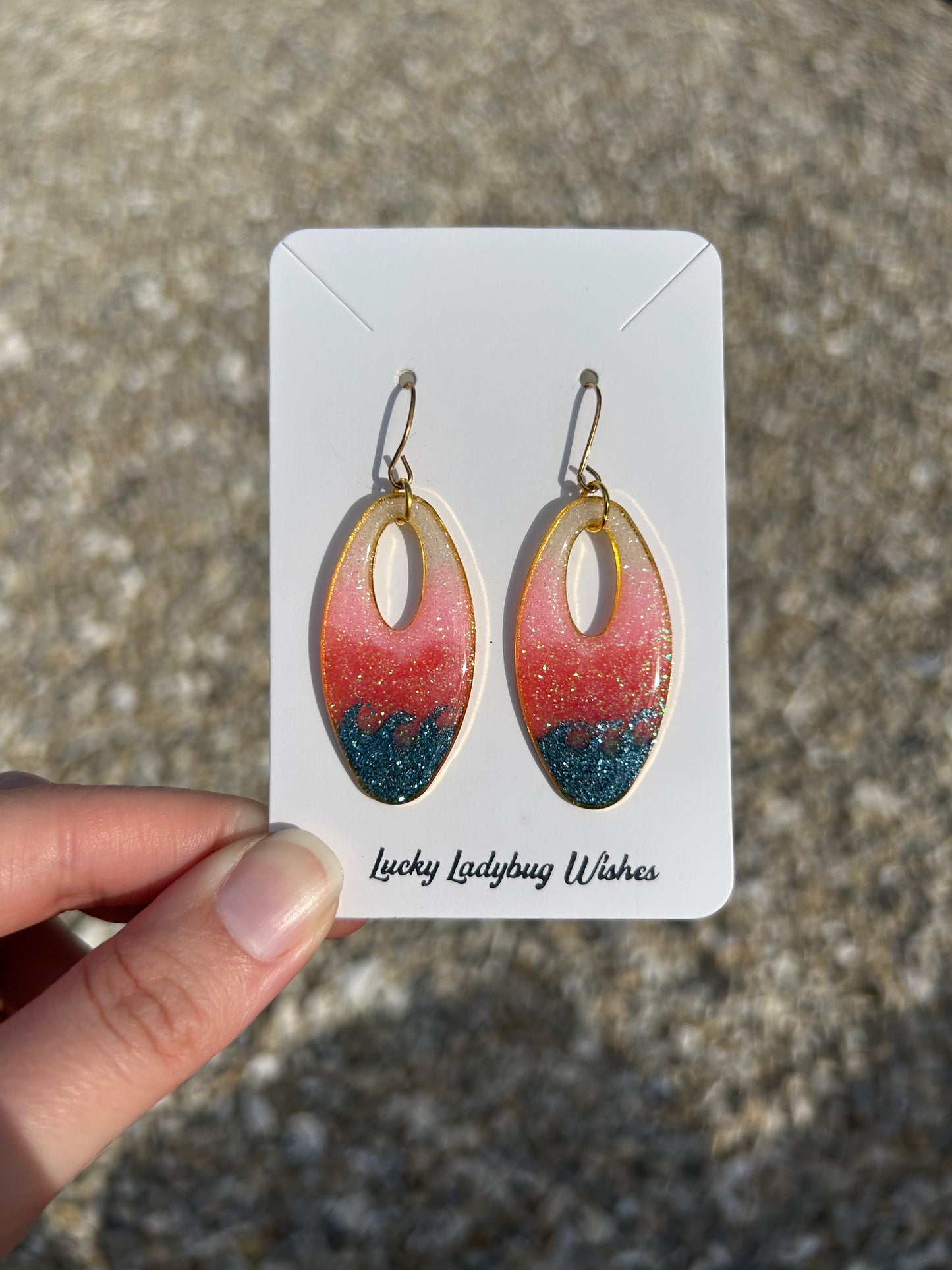 Sunset earrings