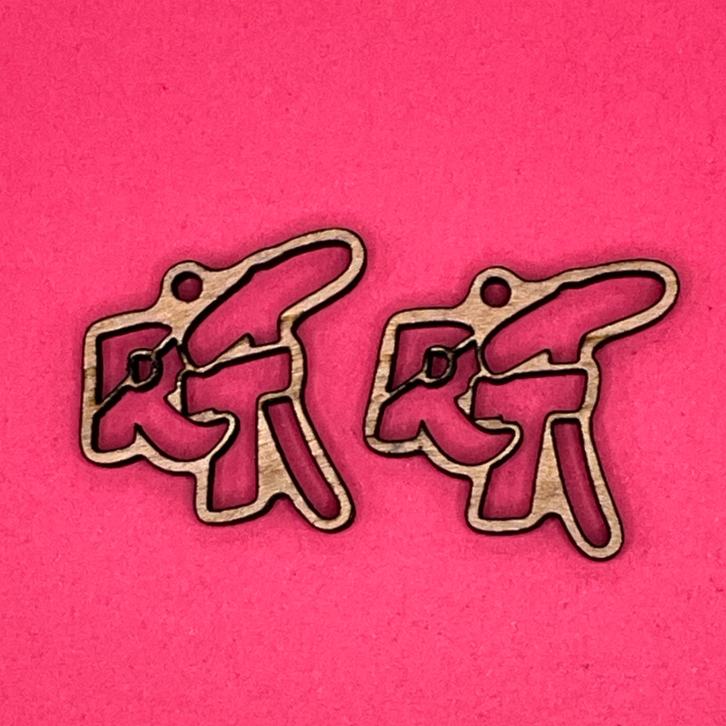 Blank RTT Custom Logo wooden bezel