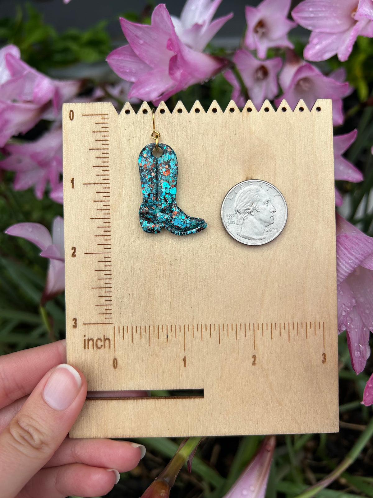 Cowgirl Boot earrings