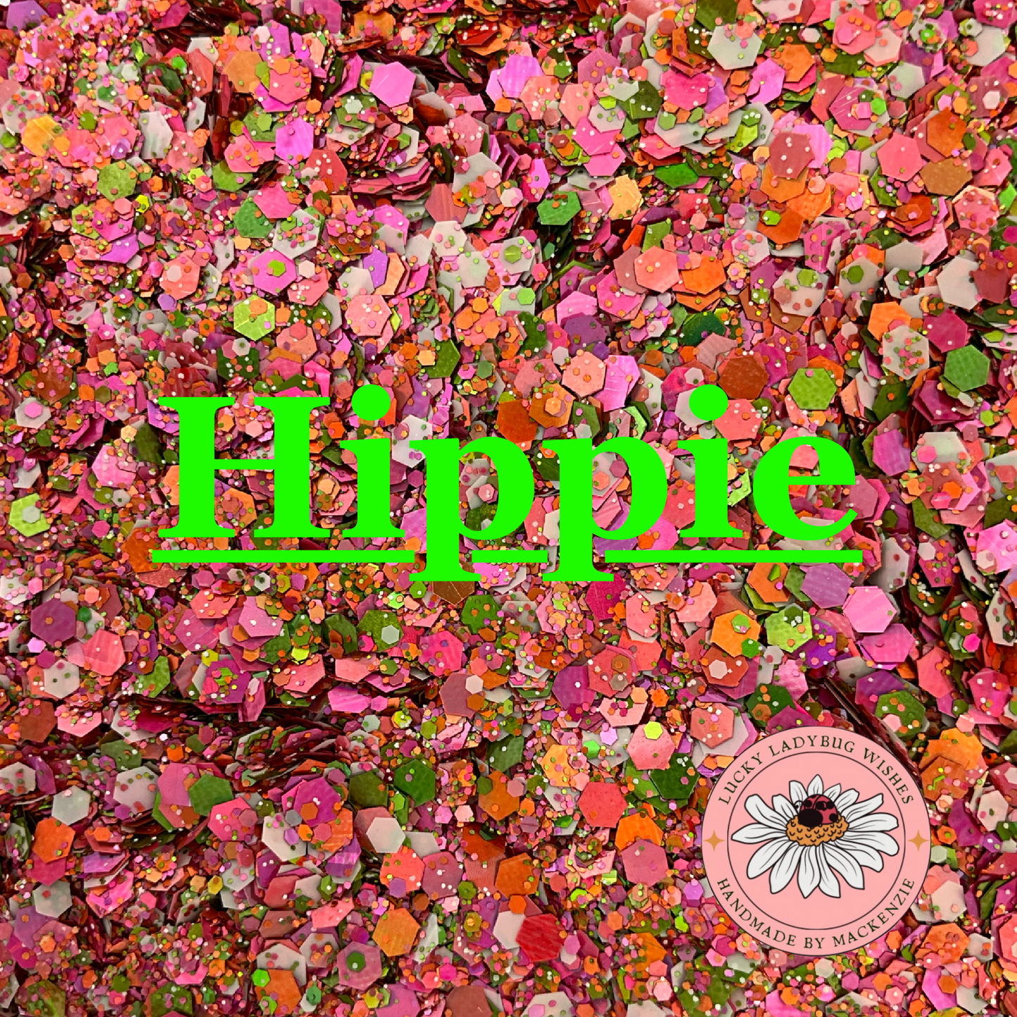 Hippie glitter