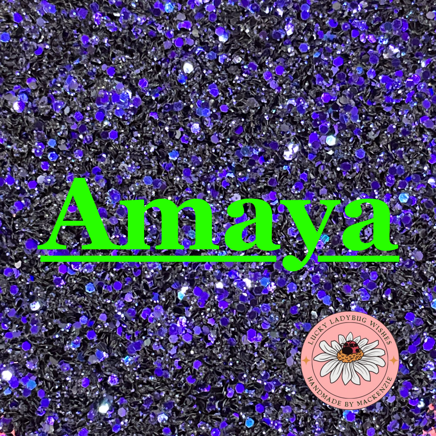 Amaya glitter