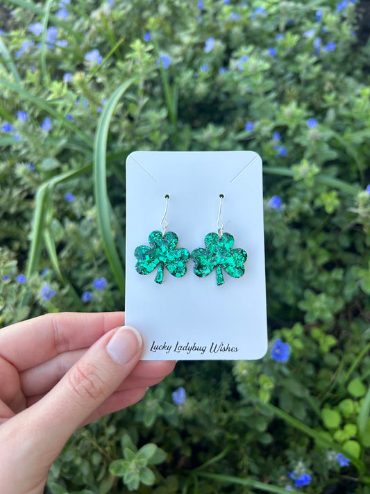 Shamrock earrings