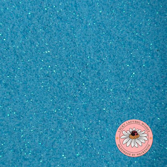 Fine Sky Blue Glitter
