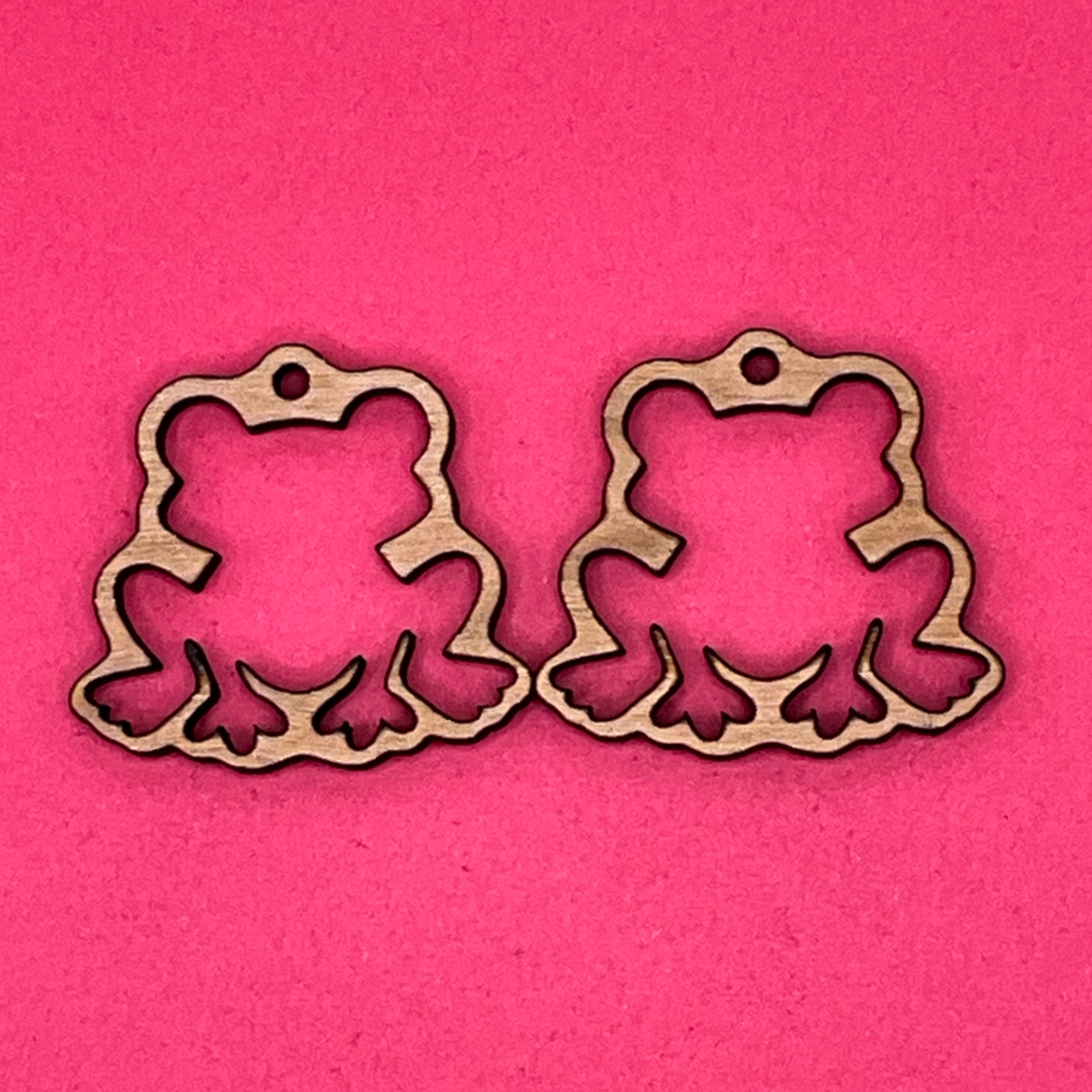 Blank Frog wooden bezels