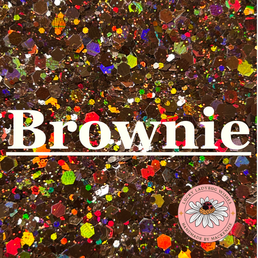 Brownie glitter