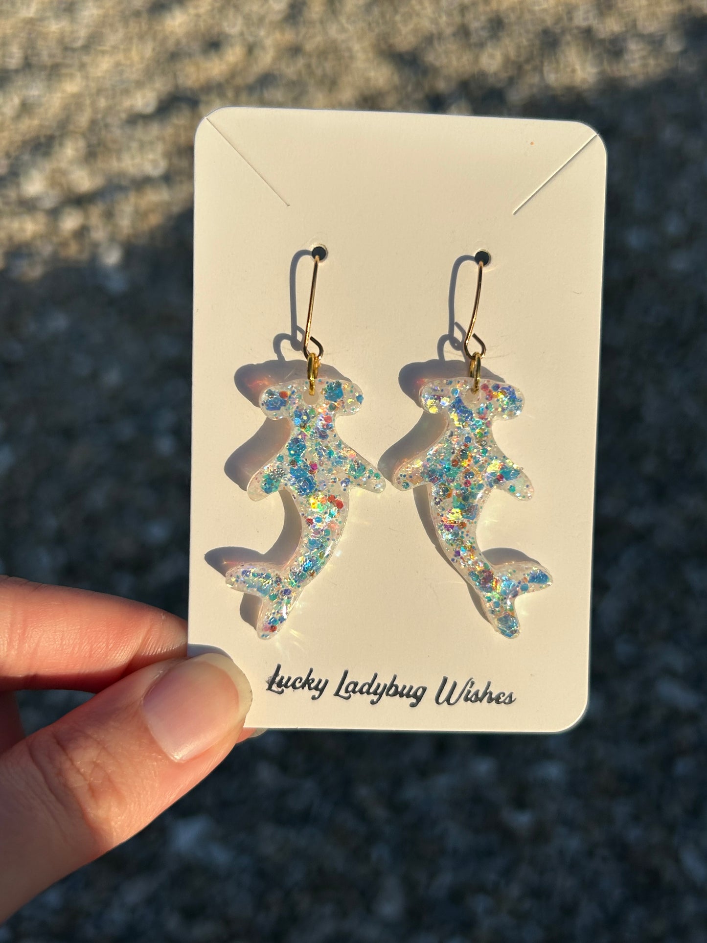 Hammerhead earrings