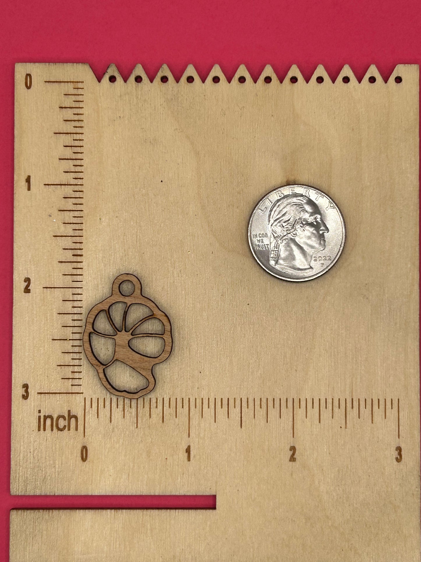 Blank Shrimp wooden bezel