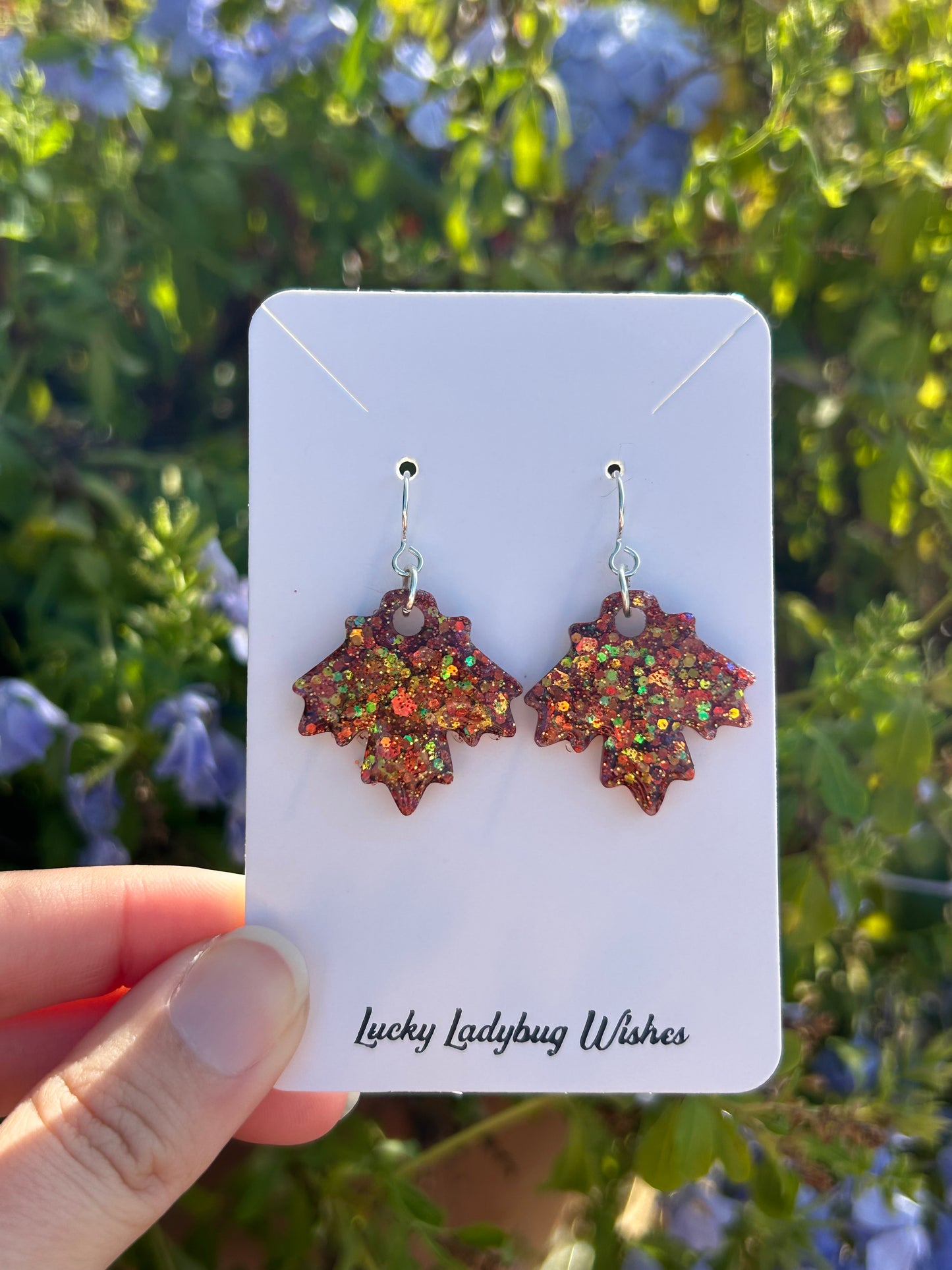 Fall Leaf earrings