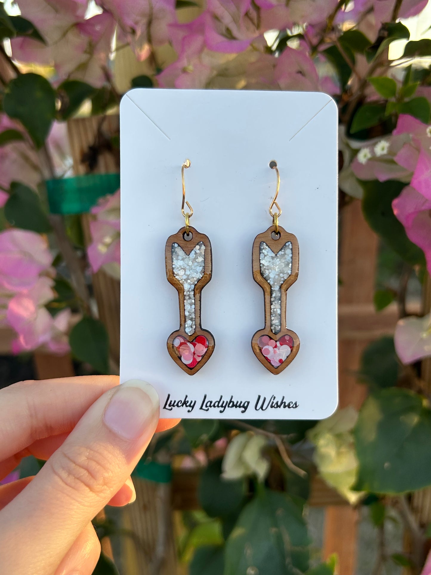 Cupid Arrow earrings