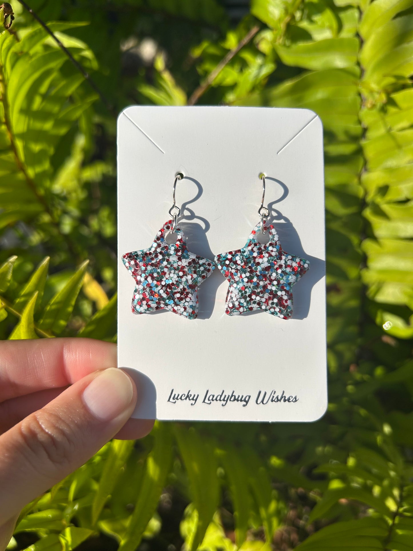 Small Star earrings