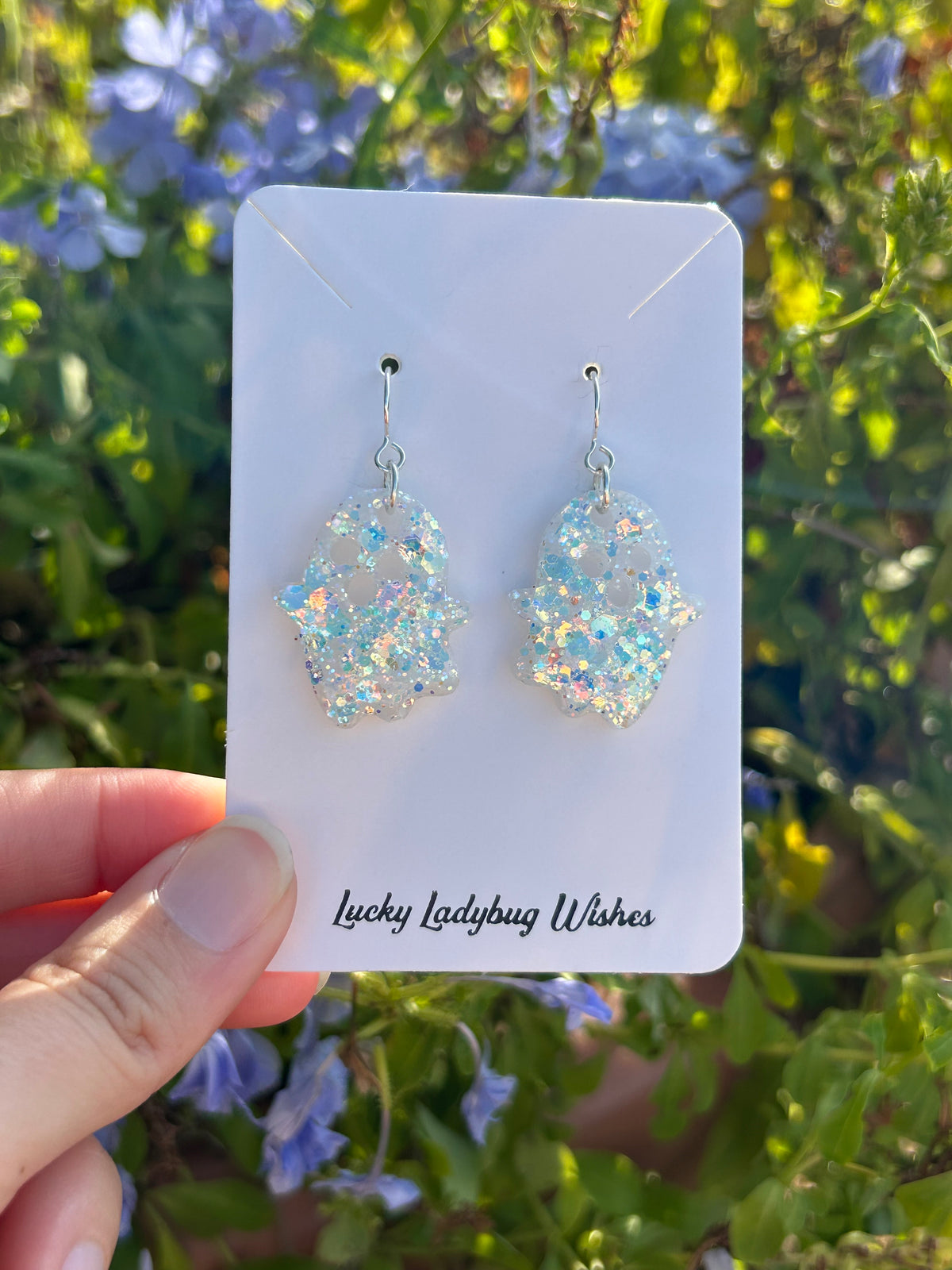 Ghost earrings