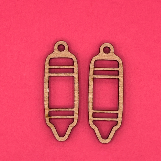 Blank Crayon wooden bezel