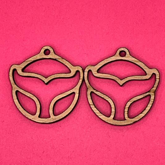 Blank Tail Hoop wooden bezels
