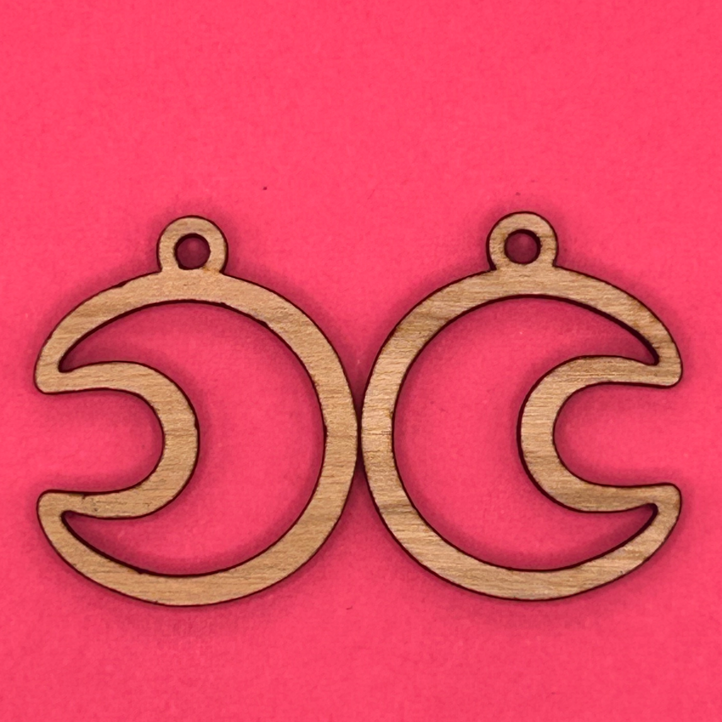 Blank Moon wooden bezels