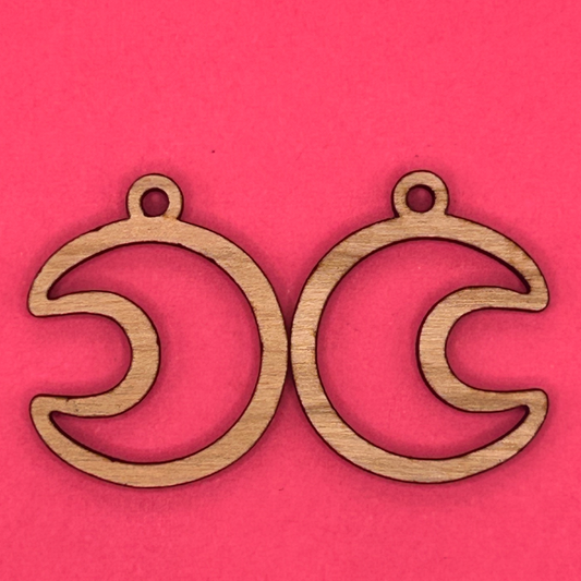 Blank Moon wooden bezels