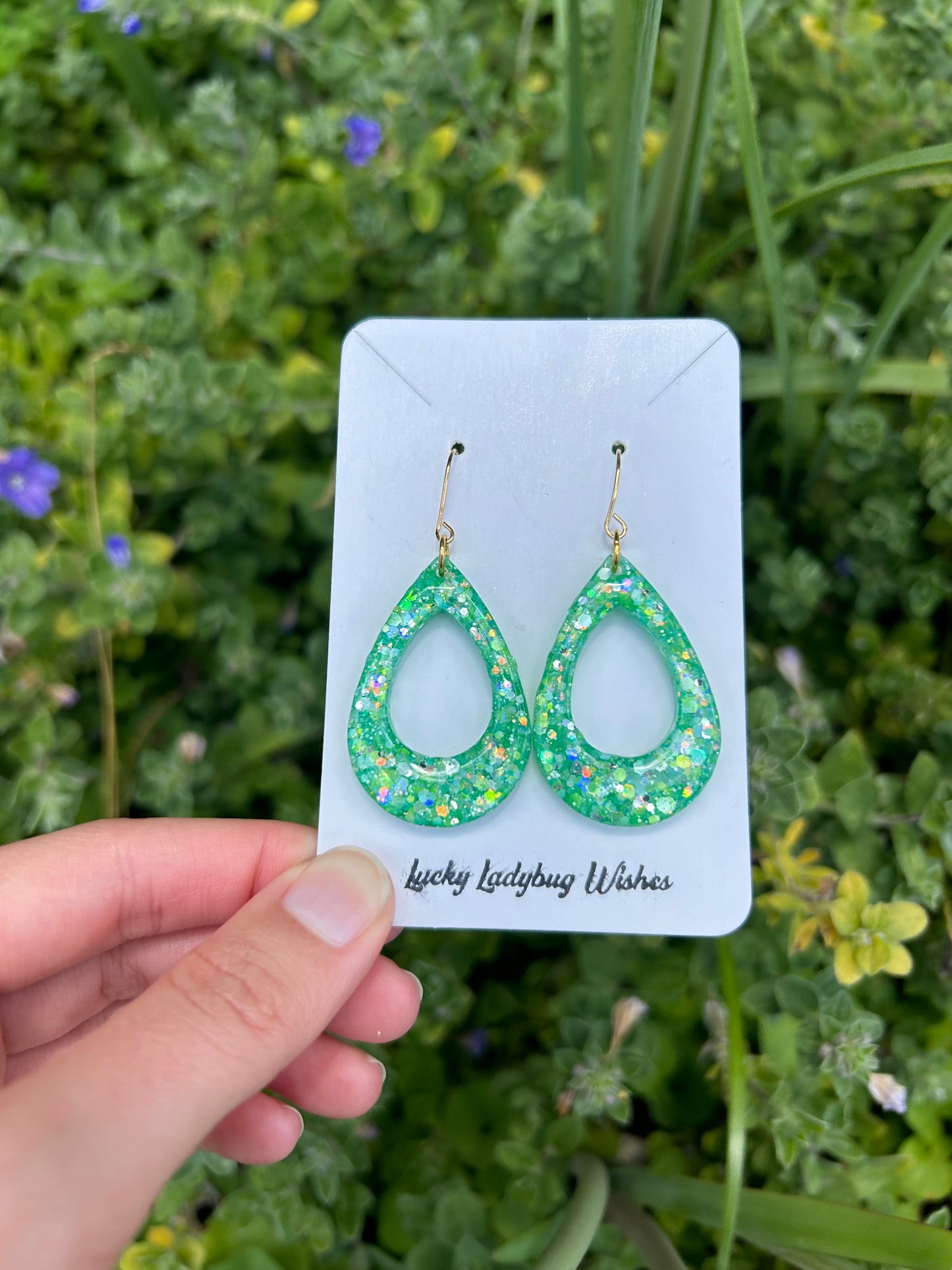 Small Sea-Glass earrings