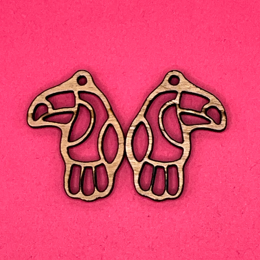 Blank Toucan wooden bezels