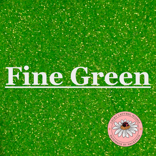 Fine Green fluorescent Glitter