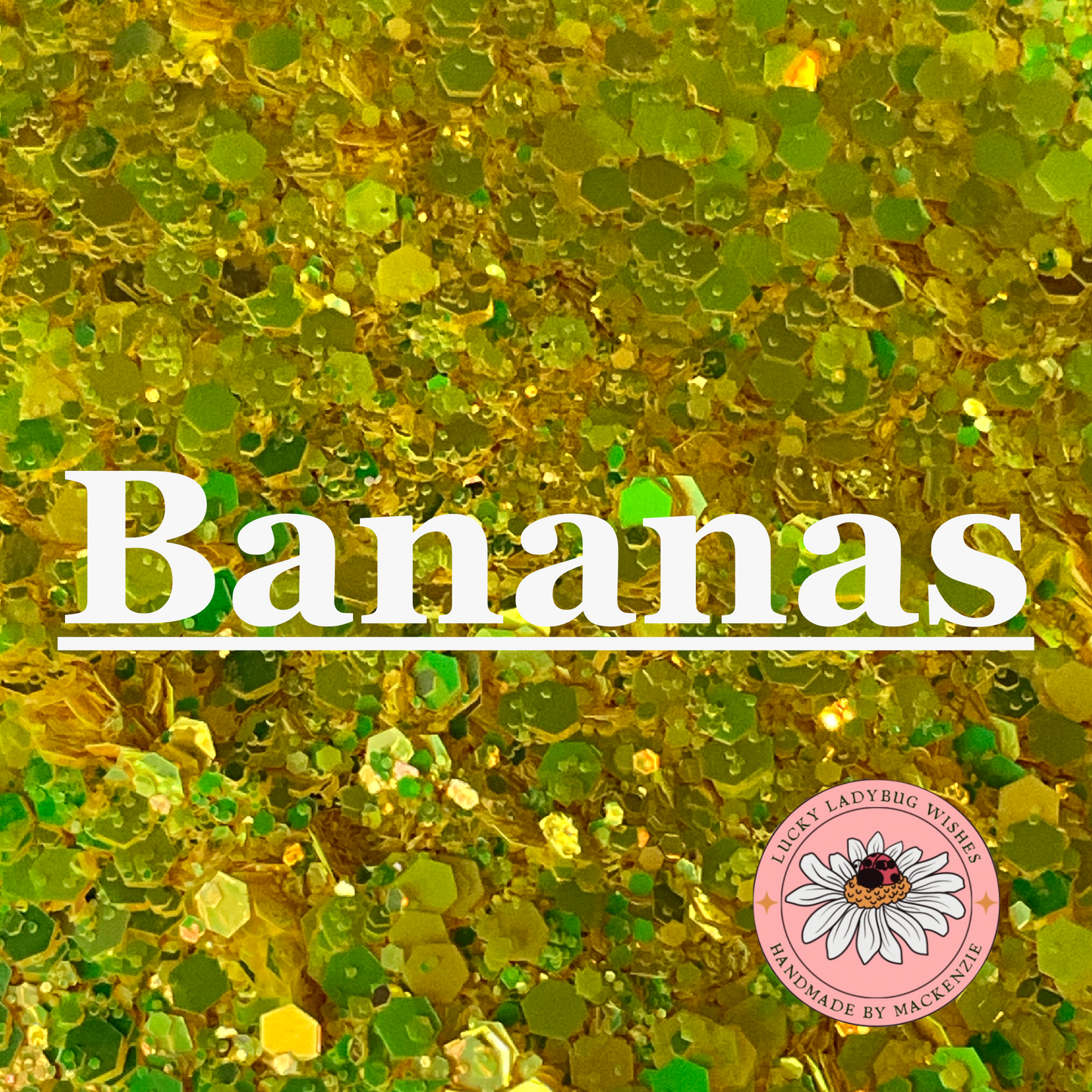Bananas glitter