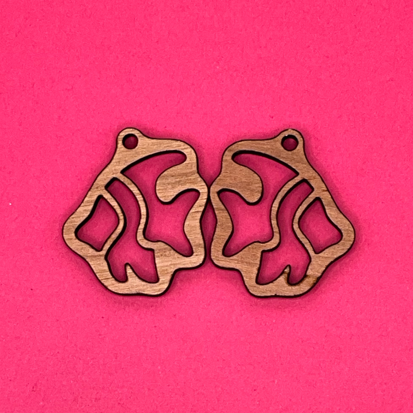 Blank Angelfish wooden bezels