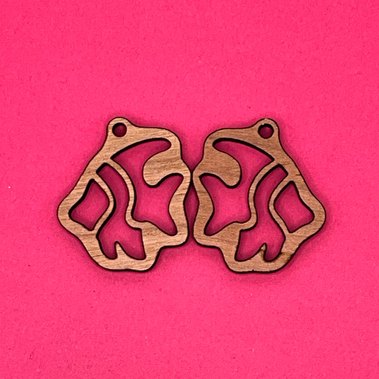 Blank Angelfish wooden bezels