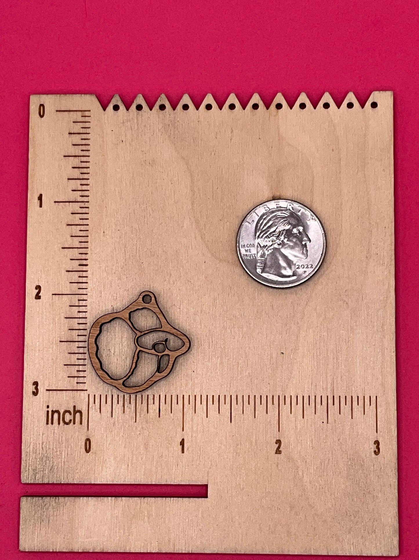 Blank Betta Fish wooden bezels