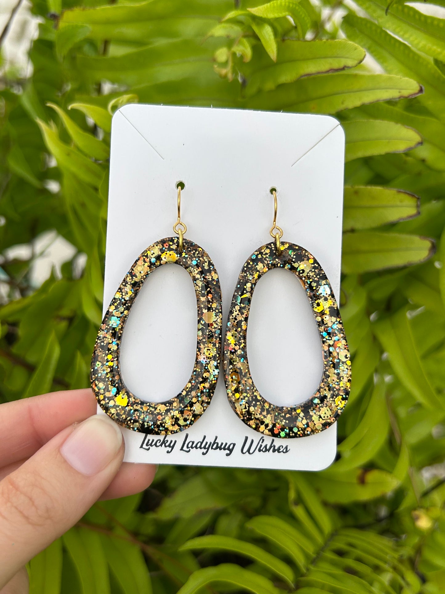 Big Queen Bee earrings