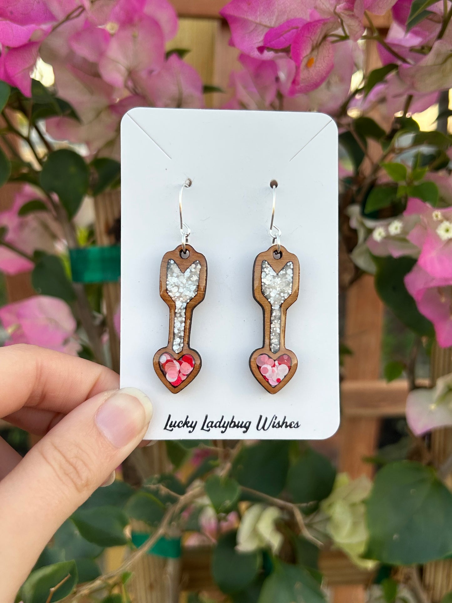 Cupid Arrow earrings