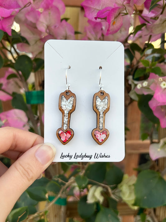 Cupid Arrow earrings