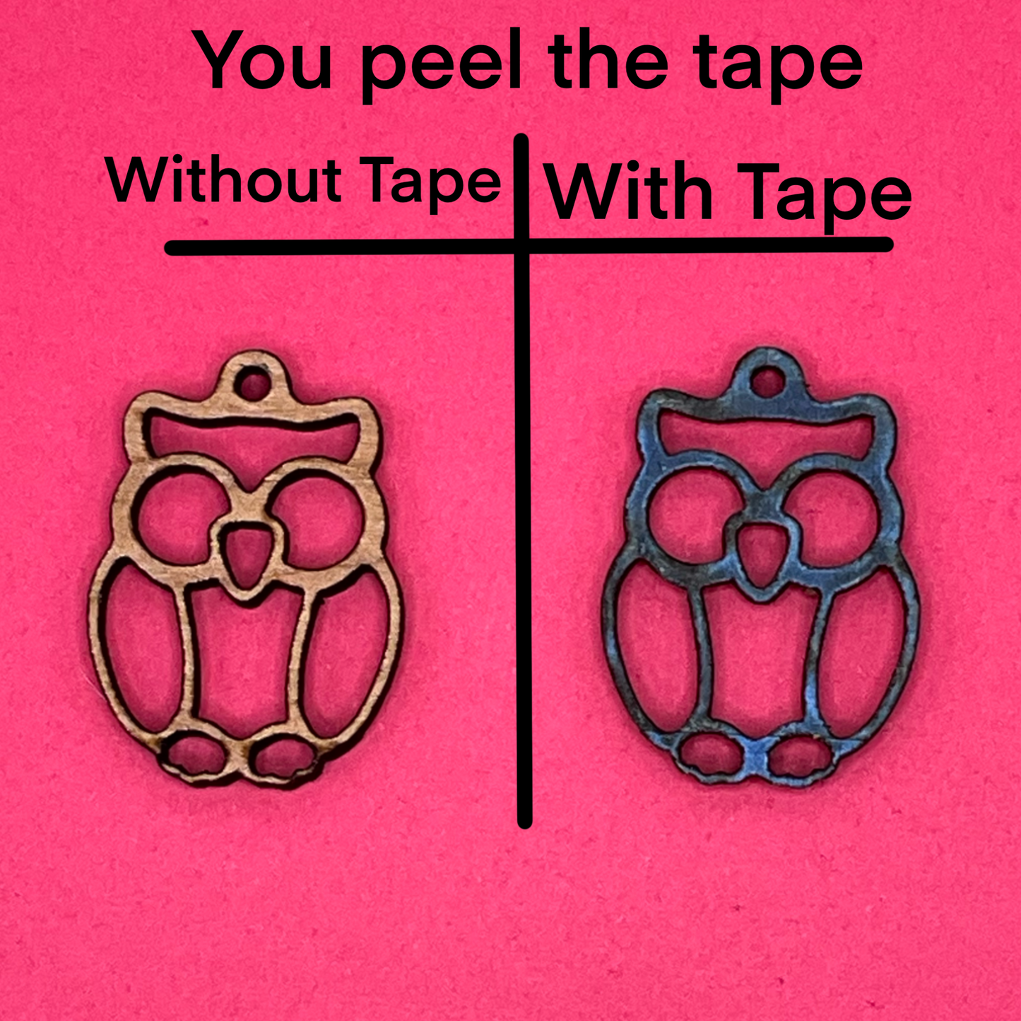 Blank Owl wooden bezel