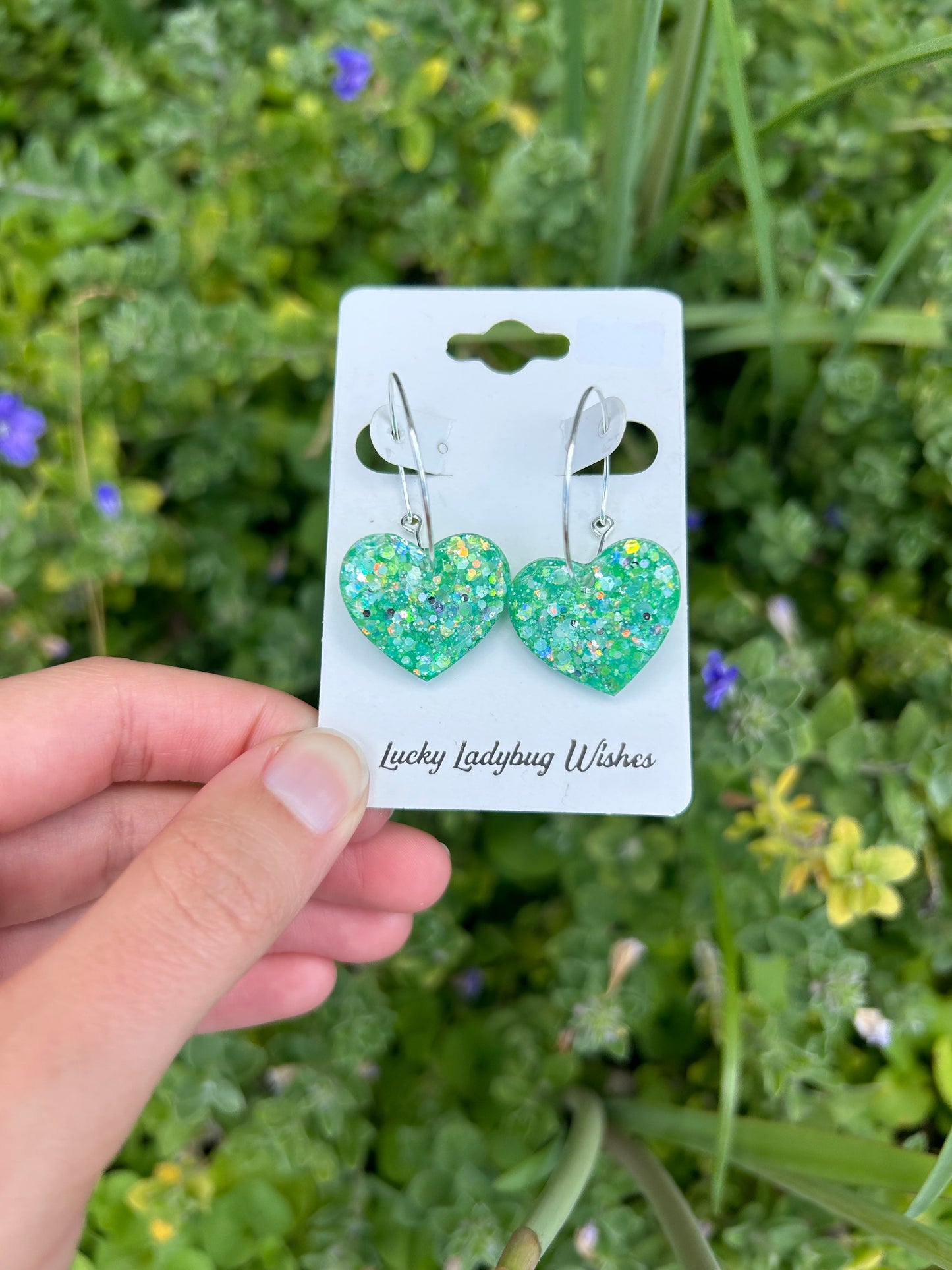 Small Sea-Glass earrings