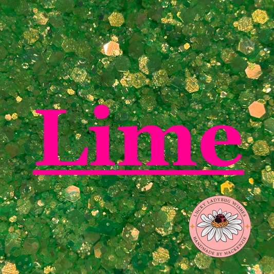 Lime Glitter