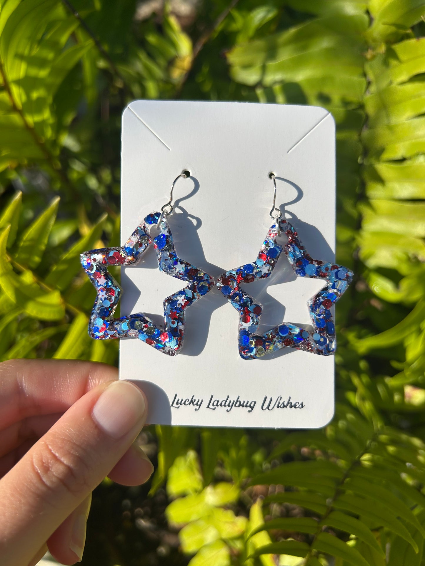 Big Star earrings