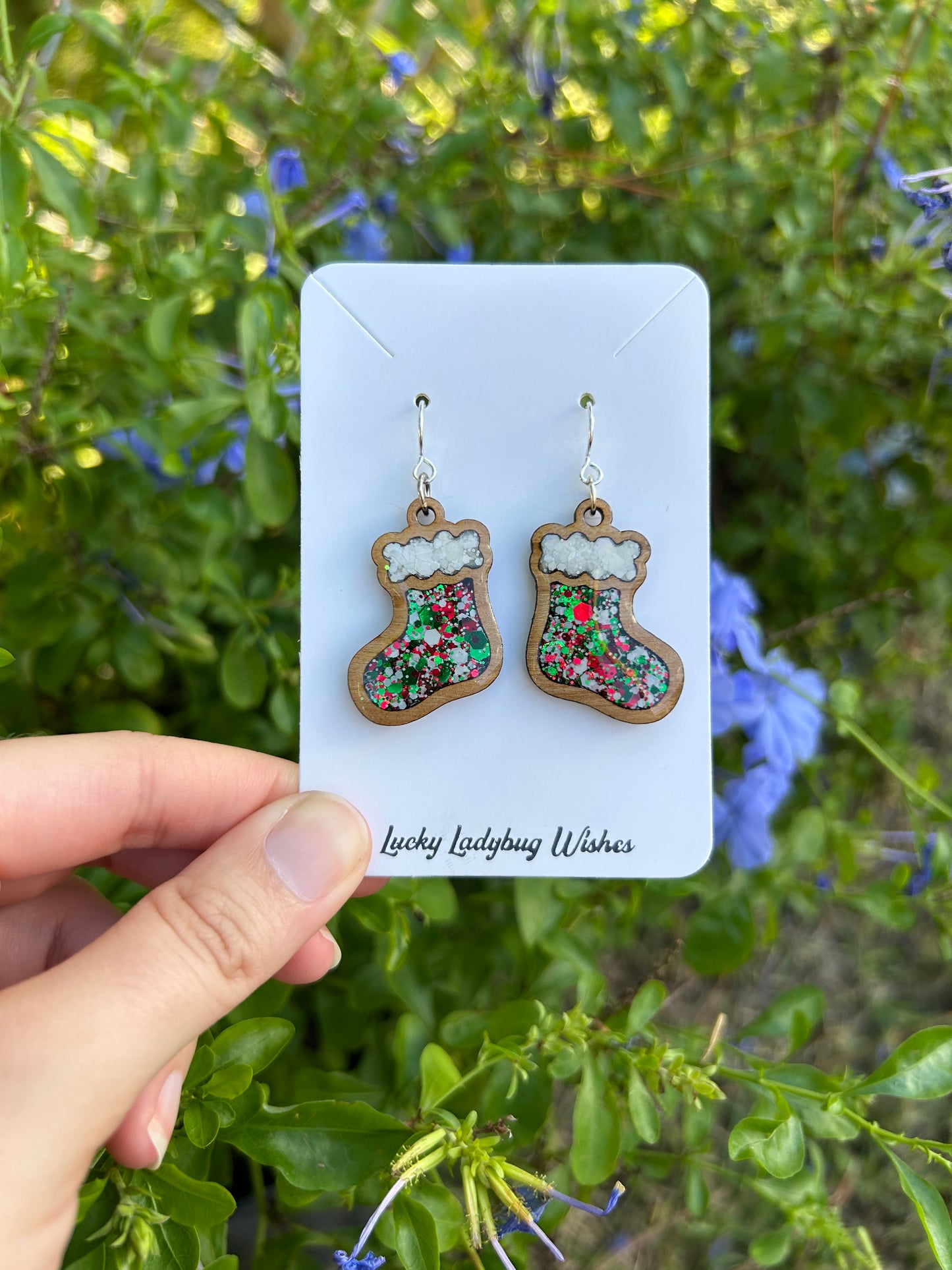 Christmas Stocking earrings