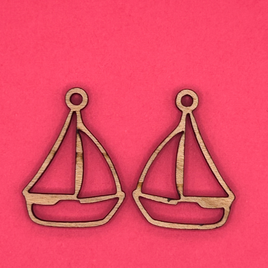 Blank Sailboats wooden bezels